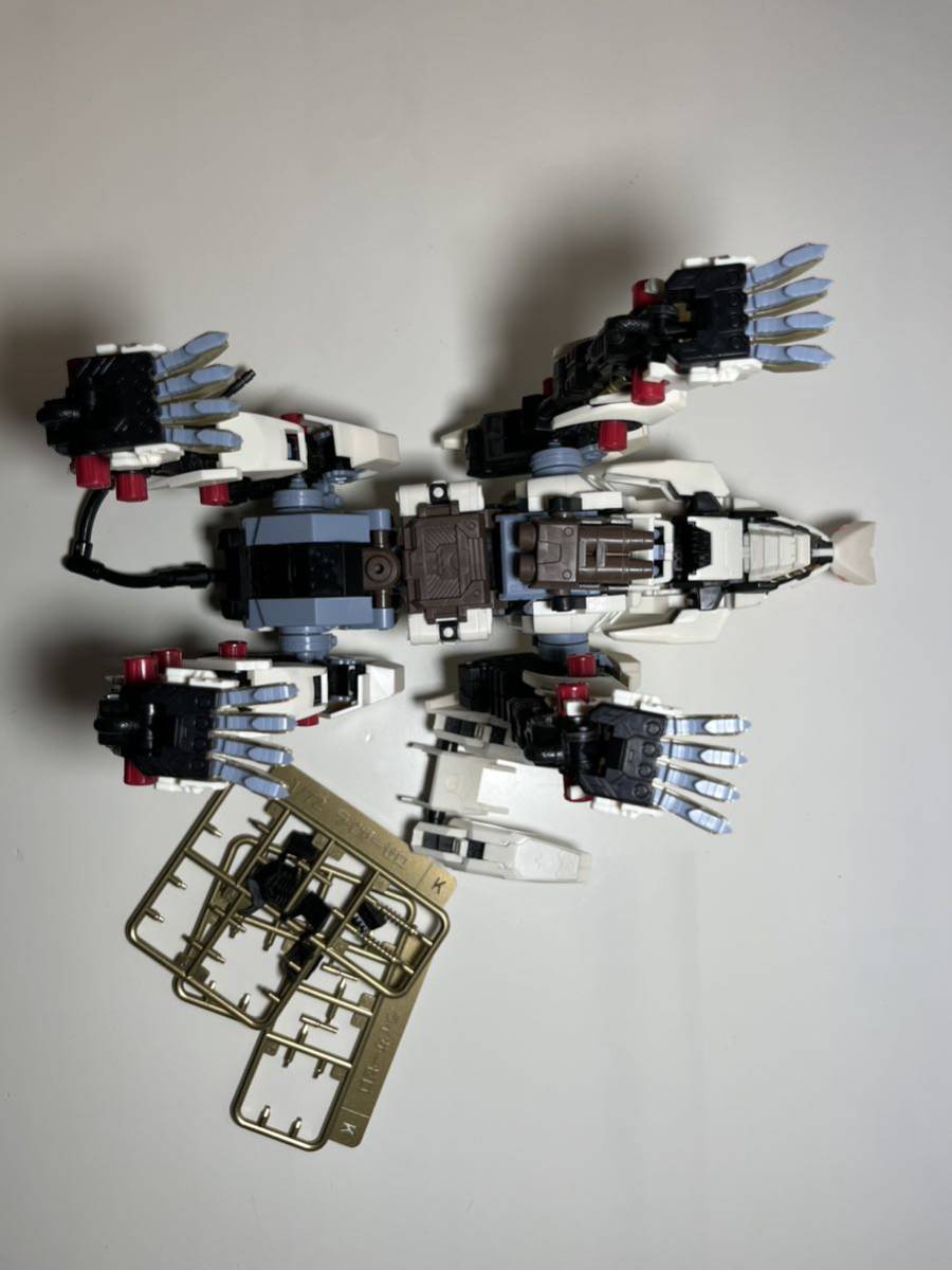 ゾイド コトブキヤ HMM ライガーゼロ イエーガー シュナイダー パンツァー ユニット 未組立 メカ生体 ジャンク CAS ZOIDS _画像9