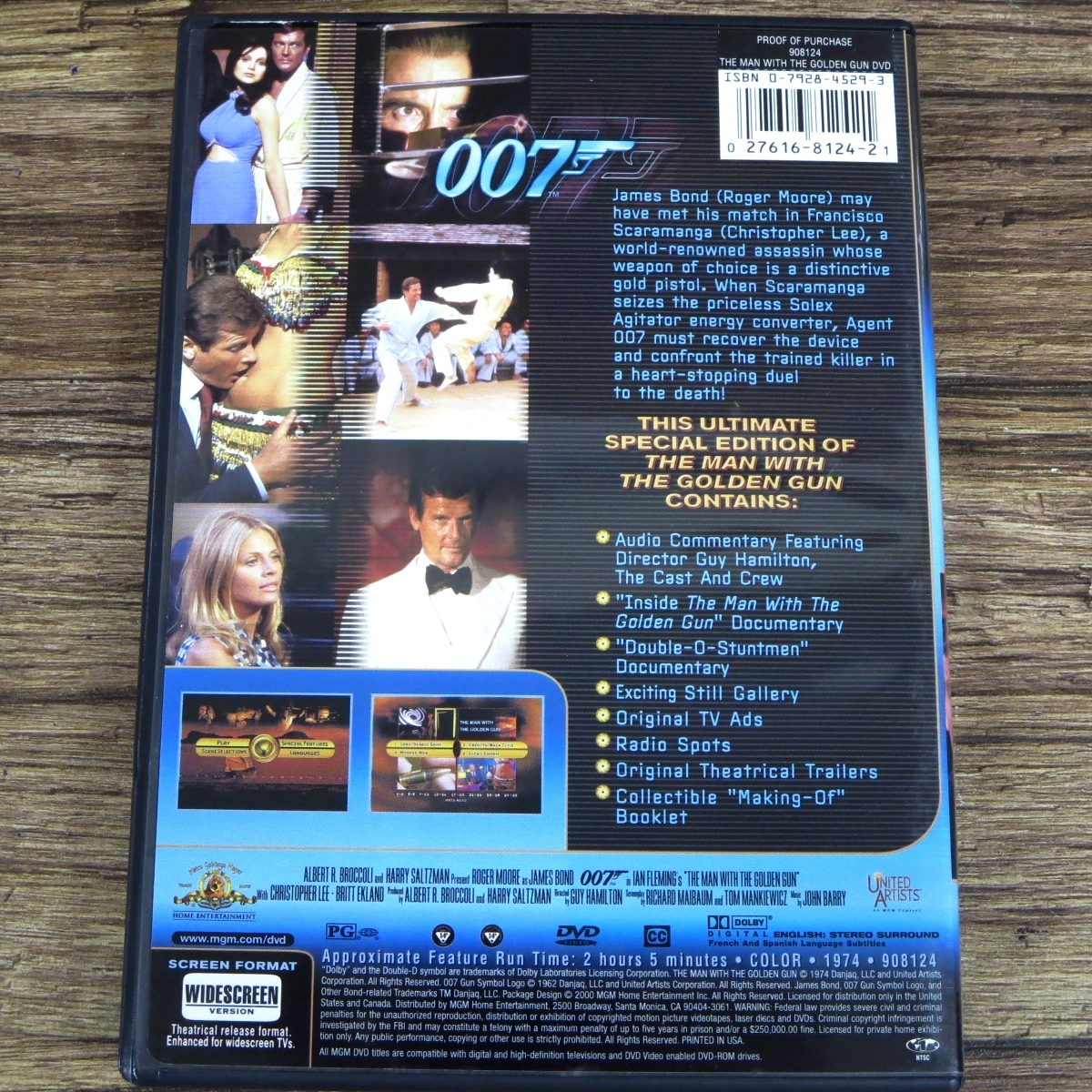 ★007 SPECIAL EDITION THE JAMES BOND COLLECTION 北米版DVD-BOX ジェームズ・ボンド 7作品セット★z31449の画像10