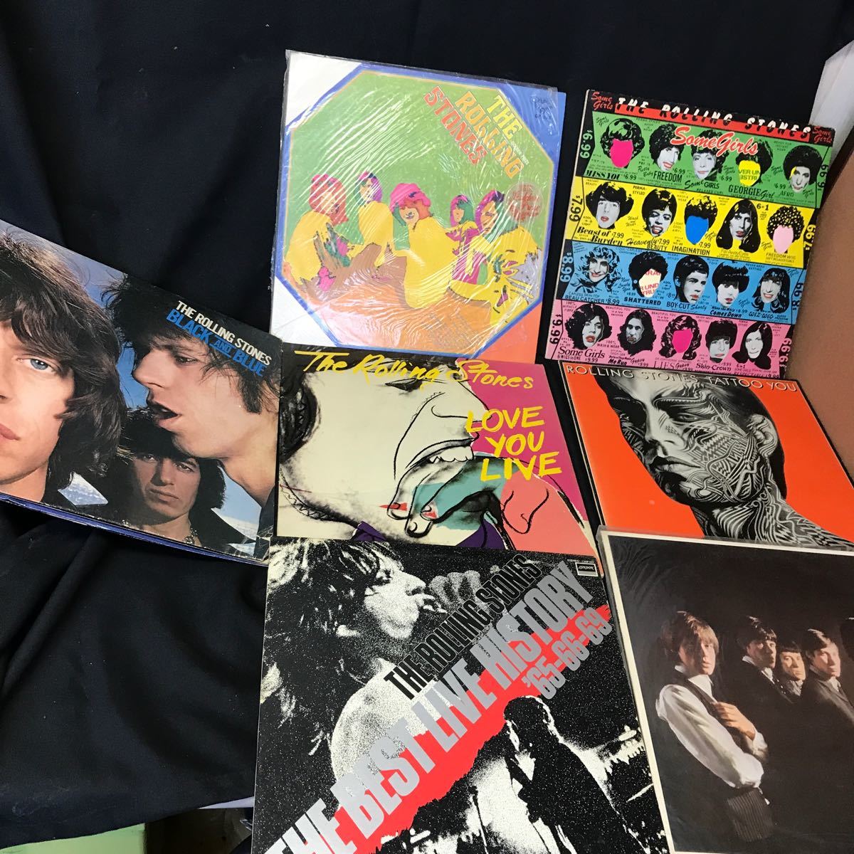 The Rolling Stones LP レコード まとめて　☆年代物_画像1