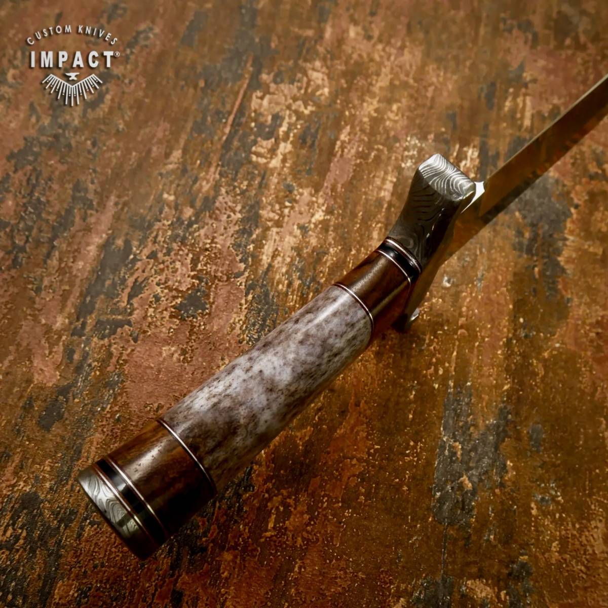 ☆全長38.4cm イギリス IMPACT製 カスタム ナイフ キャメル ☆全長38.4cm イギリス IMPACT製 カスタム ナイフ キャメル