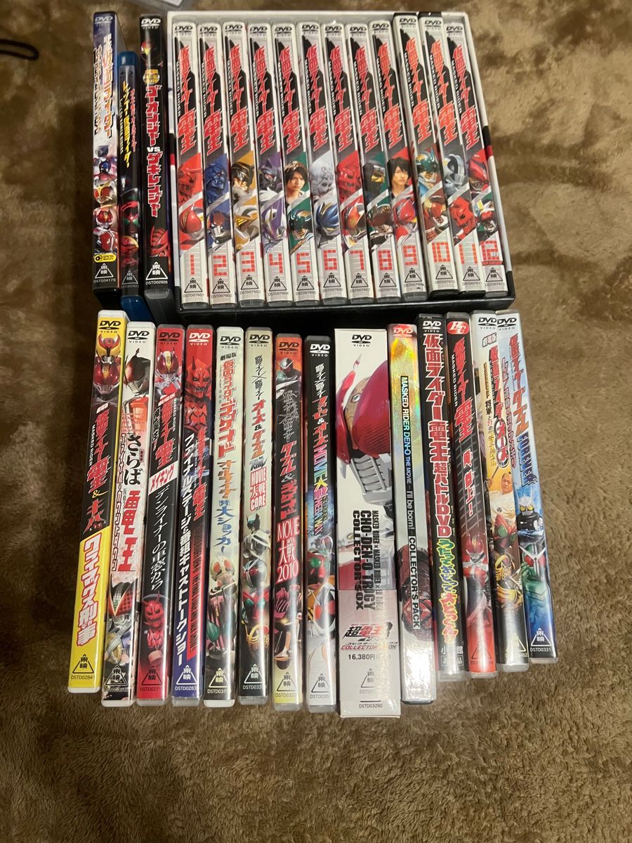 仮面ライダー電王DVD1〜12全巻セット+劇場版多数/佐藤健、オーズ、フォーゼ、ダブル、ディケイド、1号などまとめ売り 仮面ライダー電王DVD1〜12全巻セット+劇場版多数/佐藤健、オーズ、フォーゼ、ダブル、ディケイド、1号などまとめ売り