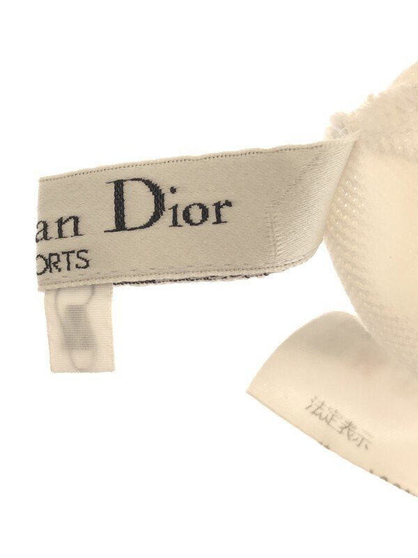 Christian Dior Sports クリスチャンディオールスポーツ ラインロゴロングスリーブポロシャツ ホワイト M ITFXH6Y78MCE_画像4