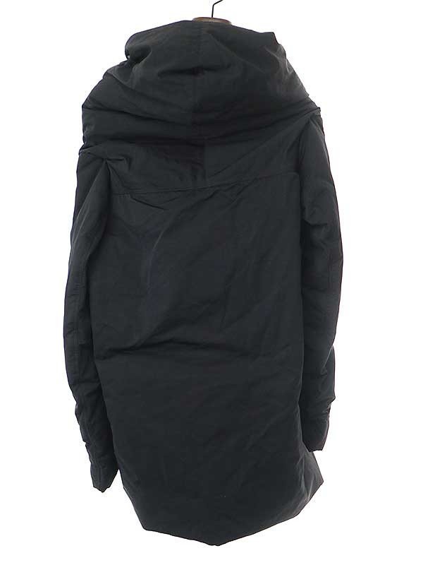 Rick Owens Rick Owens 13AW шаль цвет нейлон пуховик черный 38 ITU9JGZ6BNCW