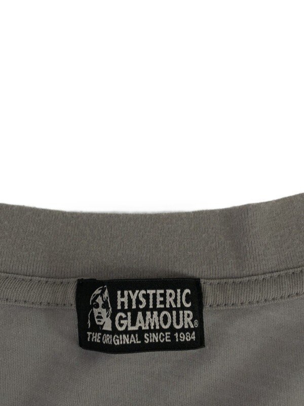 HYSTERIC GLAMOUR ヒステリックグラマー 21SS MISS HYSTERIC刺繍 ワンピース グレー F IT8Y6G4SHI8W_画像3