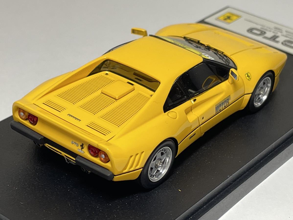 1/43 Make Up Ferrari 288GTO PROTOTIPO Ch47649 lmola 1989 EM132B EIDOLON メイクアップ フェラーリ クラブイタリア イエロー アイドロン_画像2