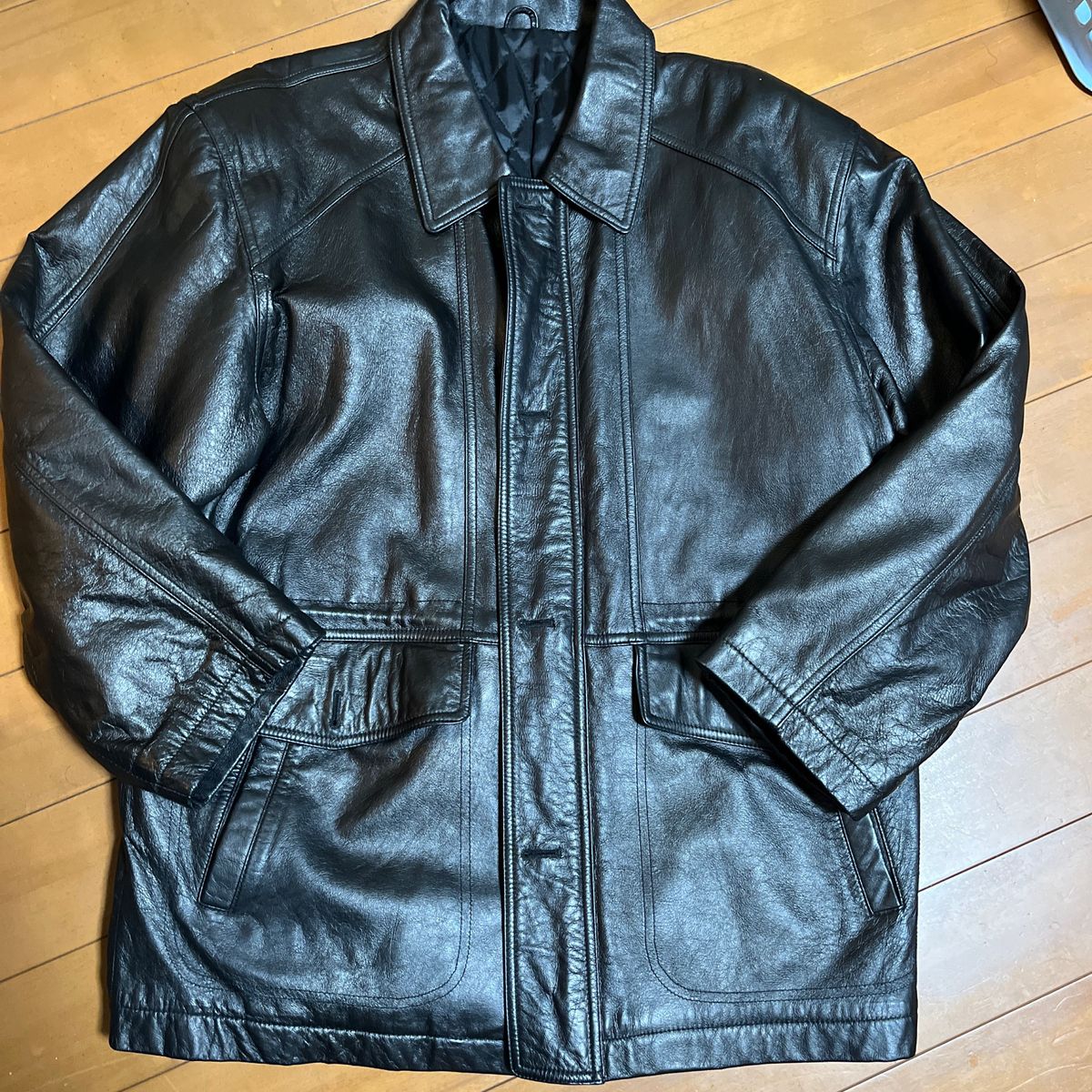 ALASKO 羊革 ジャケット羊革 ジップアップ ビンテージ レザー ALASKO 羊革 ジャケット羊革 ジップアップ ビンテージ レザー