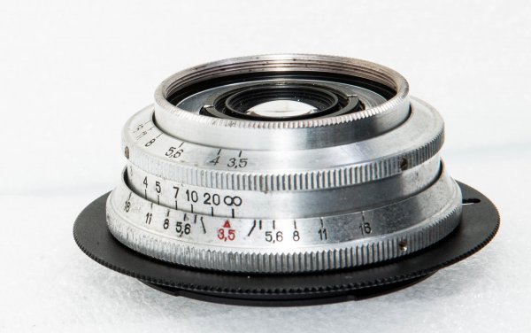 【改造レンズ】Carl Zeiss Tessar 35mm f/3.5 T* 【ヤシカ T AF-D】をSONY Eマウントレンズに改造_画像5