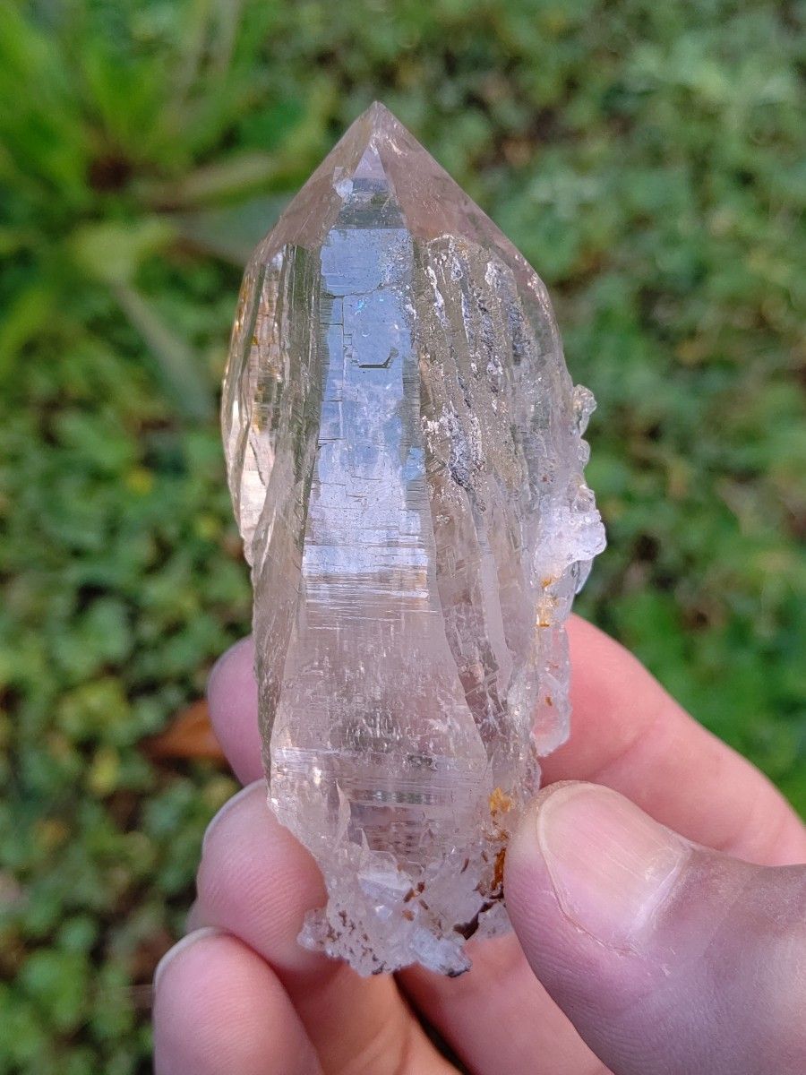 【高品質】パキスタン, ハシュピ 産 ヒマラヤ 水晶  原石 鉱物標本