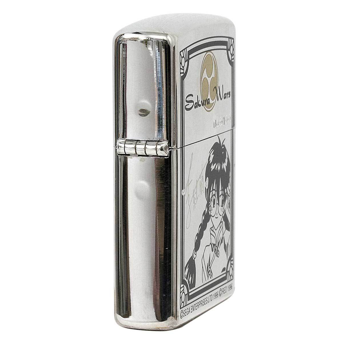 絶版/ヴィンテージ Zippo ジッポー 中古 1997年製造サクラ大戦 Sakura Wars シリアルNo.0100 [S]ほぼ新品同様_画像3