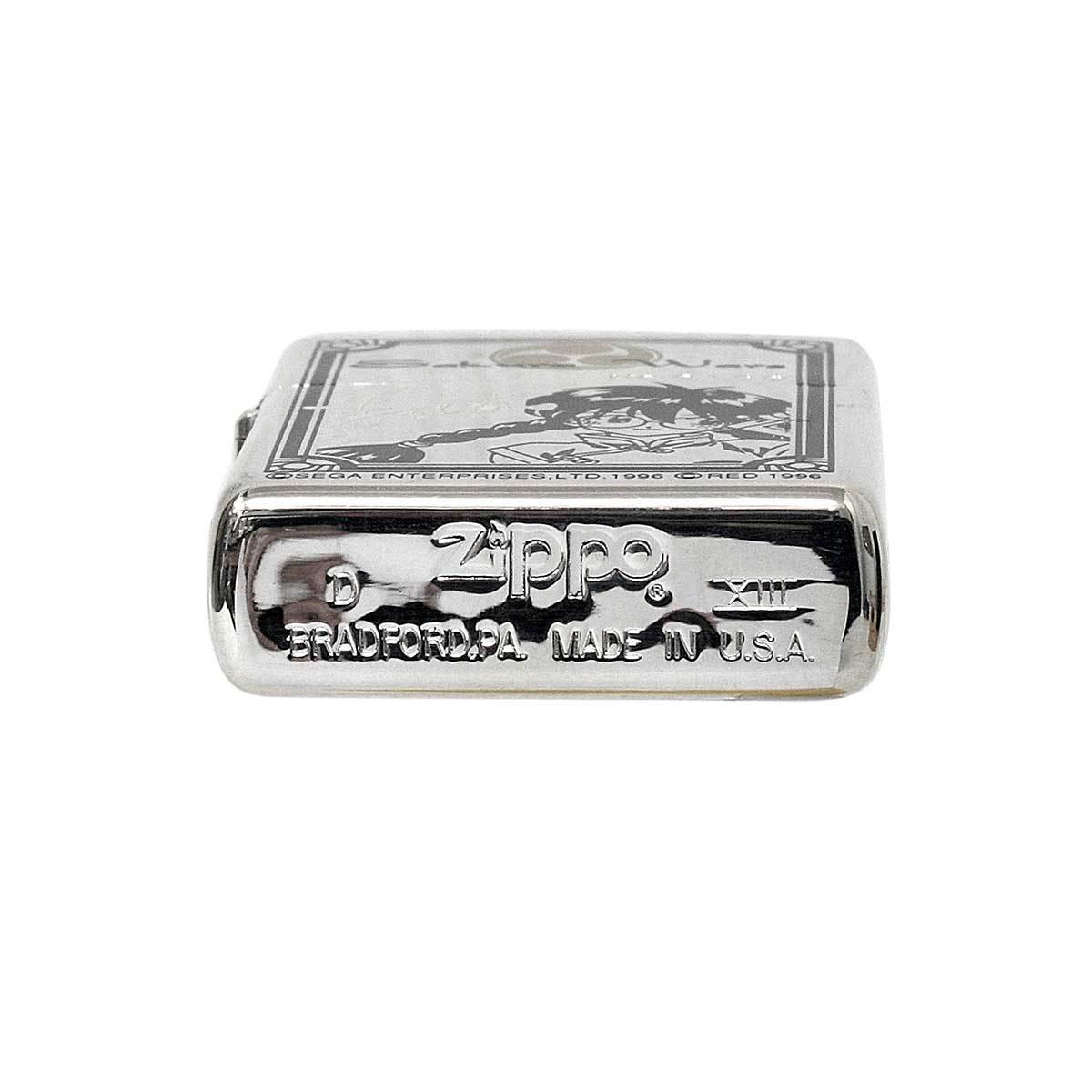 絶版/ヴィンテージ Zippo ジッポー 中古 1997年製造サクラ大戦 Sakura Wars シリアルNo.0100 [S]ほぼ新品同様_画像5