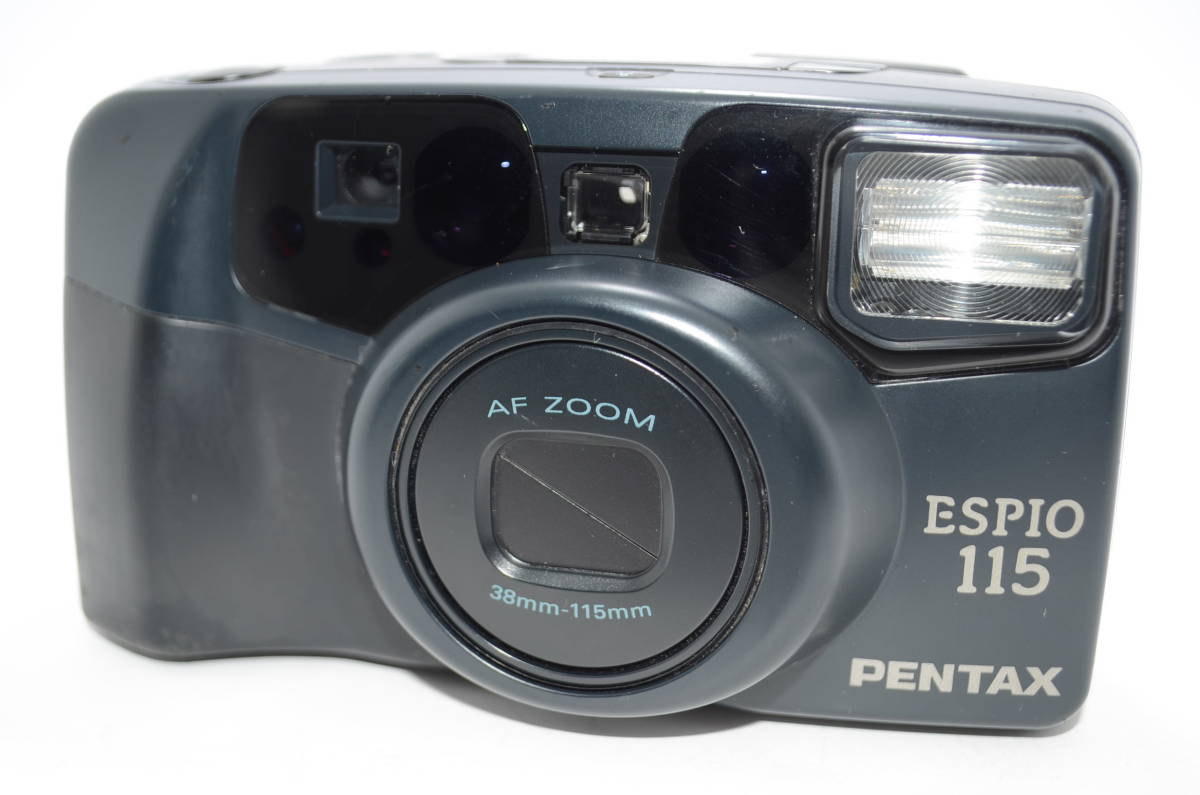 【外観並級】Pentax Espio 115 ブラック ペンタックス コンパクトフィルムカメラ　#t9782_画像1