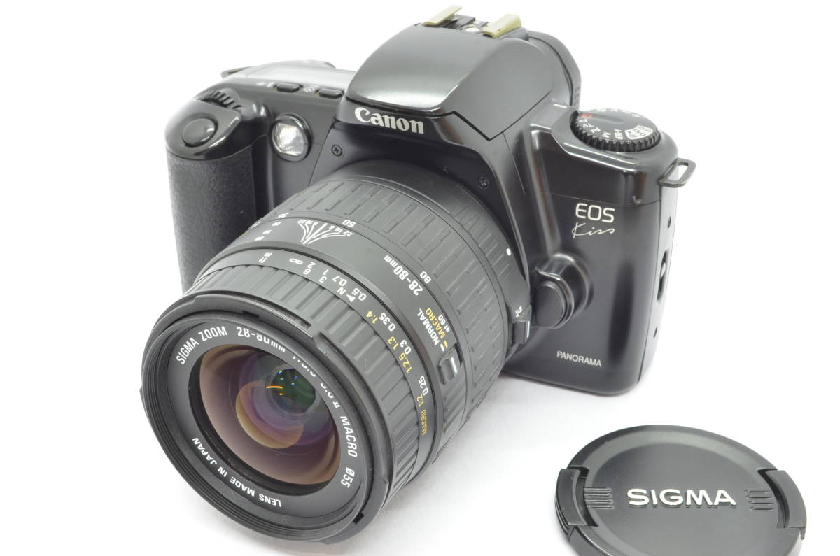 【外観並級以下】Canon EOS Kiss フィルム/ 28-80mm F3.5-5.6 Ⅱ MACRO #t9565の画像1