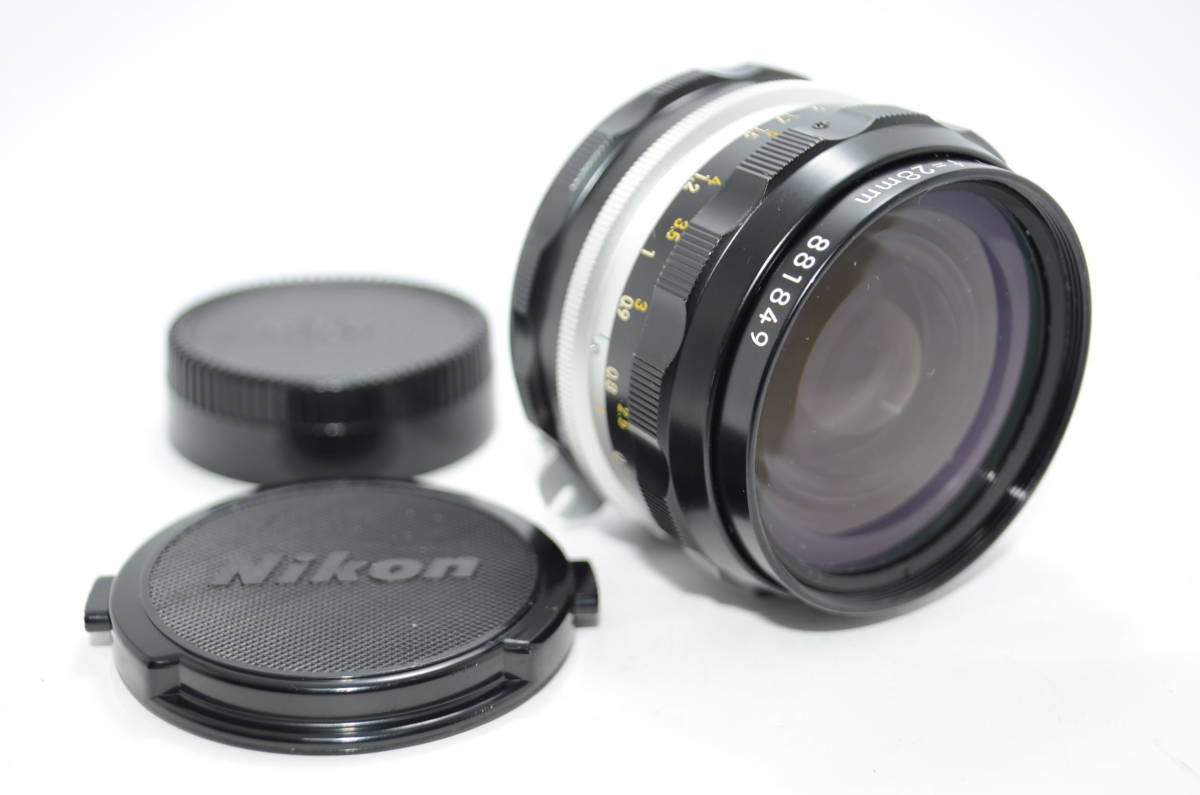 【外観特上級】Nikon 非Ai NIKKOR-H.C Auto 28mm F3.5 ニコン　#t9730_画像1