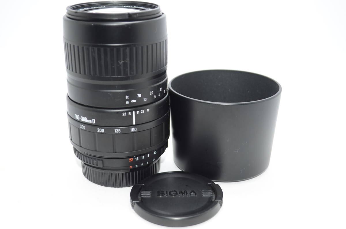 【外観並級】 SIGMA ZOOM 100-300mm F4.5-6.7 US ニコン　#t11052-1_画像1