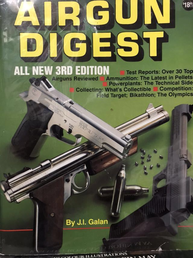 同梱取置歓迎古洋書「AIRGUN DIGEST 3rd edition」銃鉄砲武器ライフルピストル兵器空気銃
