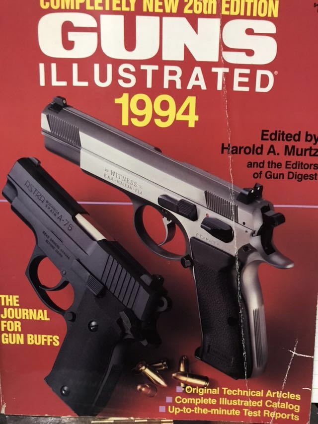 同梱取置歓迎古洋書「GUNS ILL USTRATED 1994」銃鉄砲武器兵器ライフルピストル