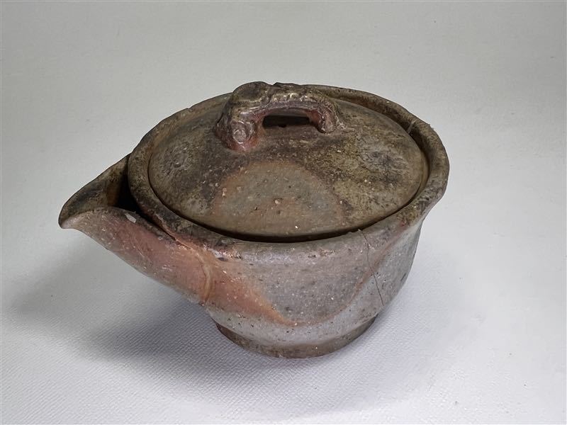 178 時代物 煎茶器 急須 宝瓶 10点まとめて 朱泥 紫砂 三水之中 孟臣 備前焼 常滑焼 萬古焼 唐物 在銘 煎茶道具 茶道具 中国美術 古玩 _画像9