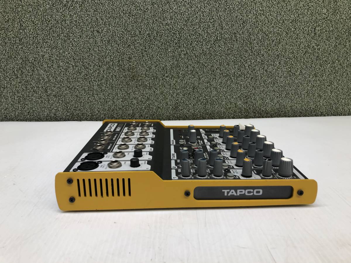 TAPCO MIX100 タプコ　ミキサー　10ch コンパクトミキサー　動作未確認_画像3