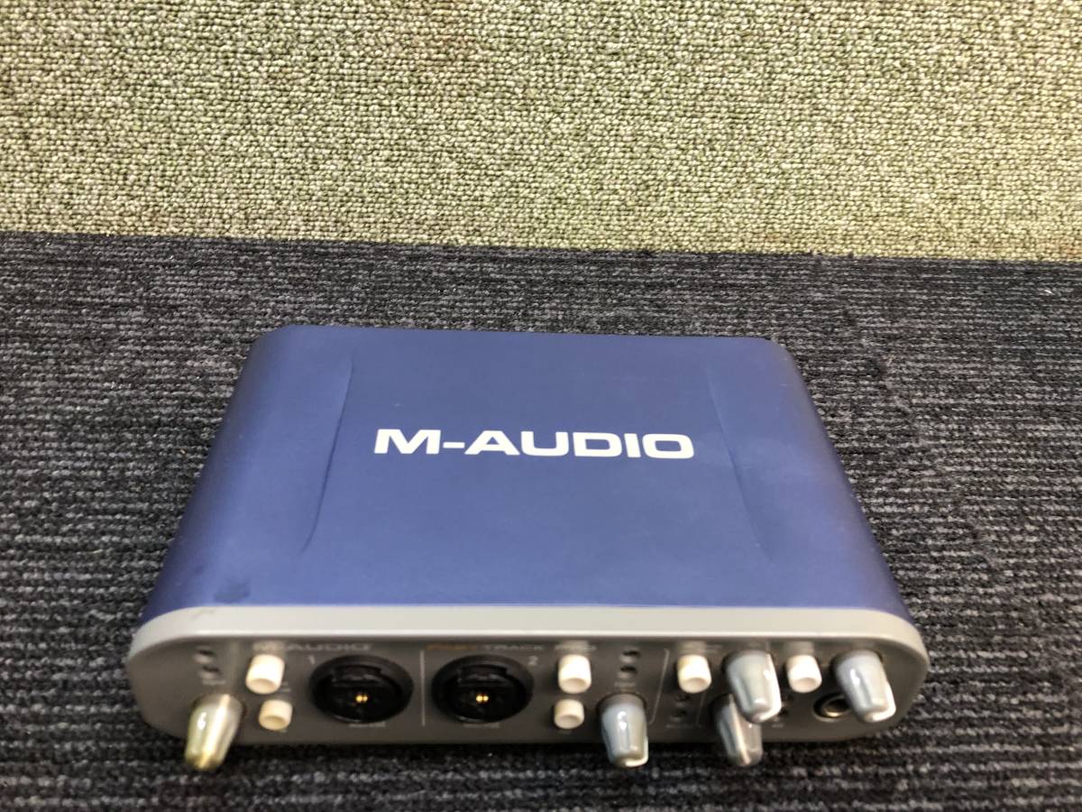 M-AUDIO FASTTRACK PRO マイクミキサー　本体のみ　電源コード欠品　動作未確認_画像4