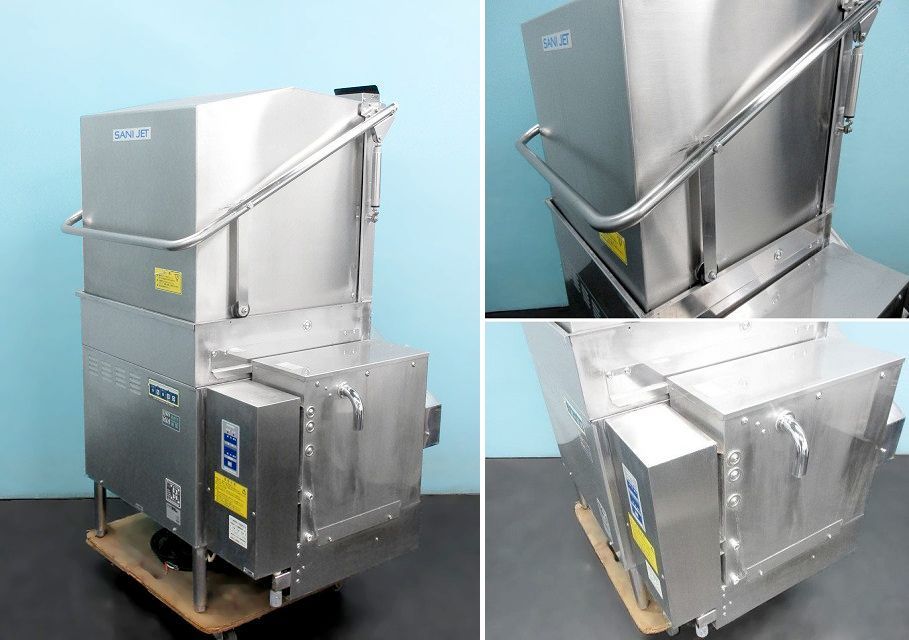[ доставка отдельно ] Восточная Япония специальный *sani jet посудомоечная машина бустер установка 2014 год трехфазный 200V&LP газ 50Hz W900×D740×H1400 SD113GSAH/231115-Y4