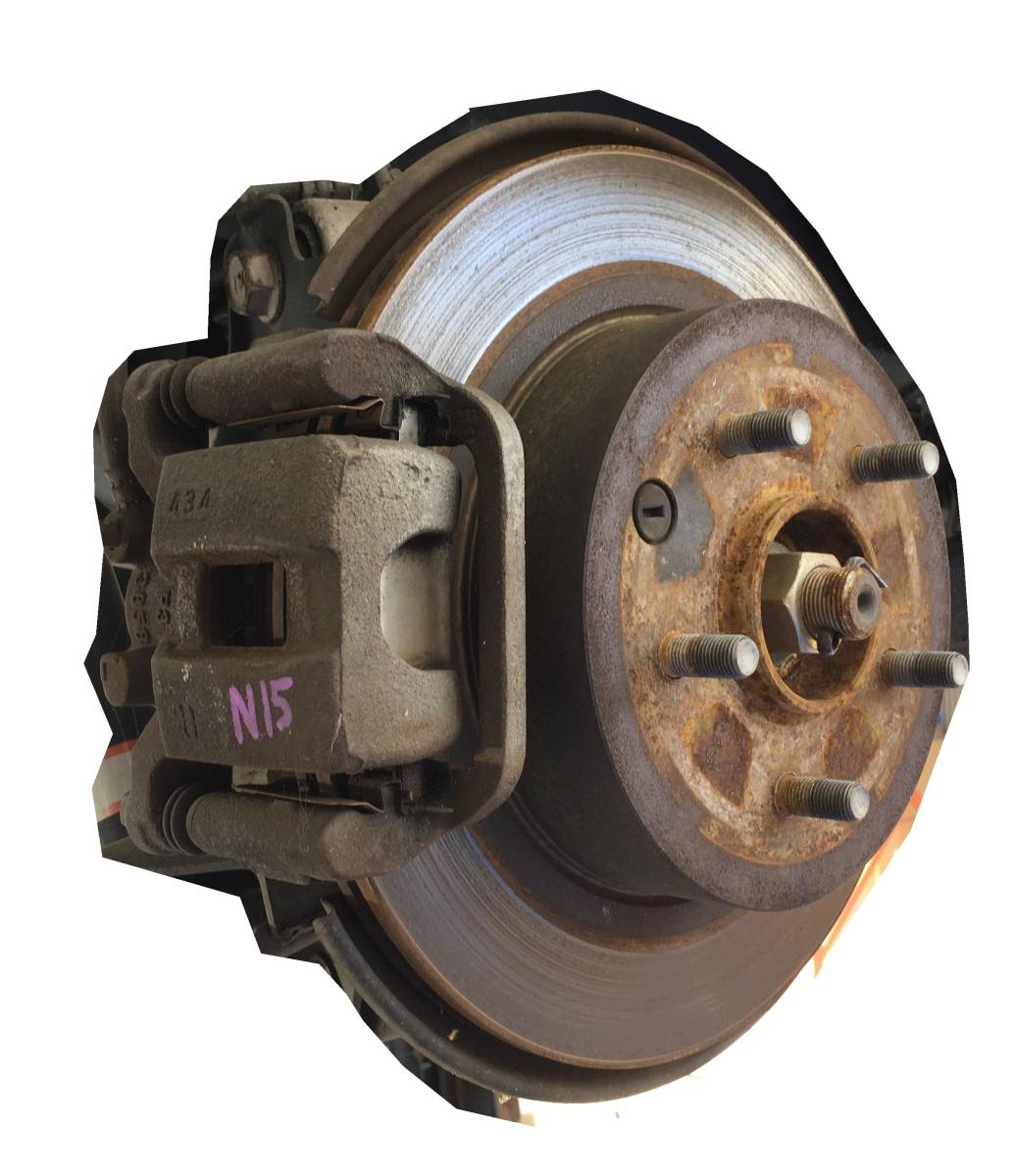 NI5 / X-trail / NT32 / MR20DD / 4WD / リア 右 / ナックル ハブ+キャリパー / Knuckle hub_画像1