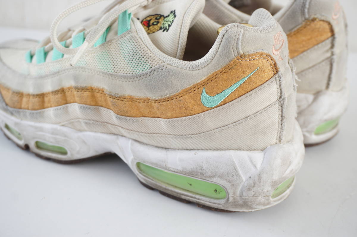 1円◆NIKE/ナイキ*27cm*AIR MAX 95 NRG Pine apple/エアーマックス95 エヌアールジー パイン アップル*CZ0154-100*スニーカー/靴*_画像6