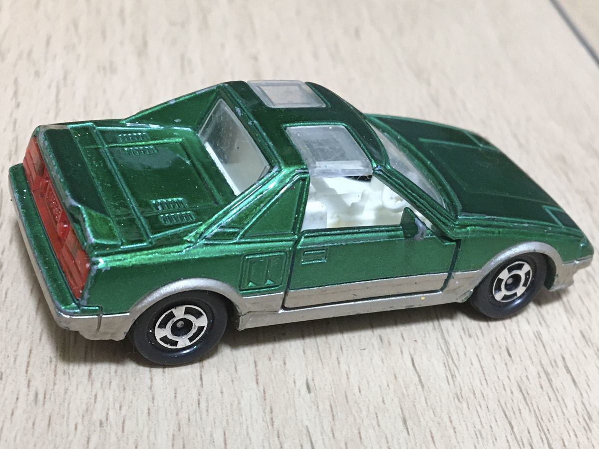 トミカ 日本製 No.24 トヨタ MR2 （プロトタイプ） 1984年 グリーン 車