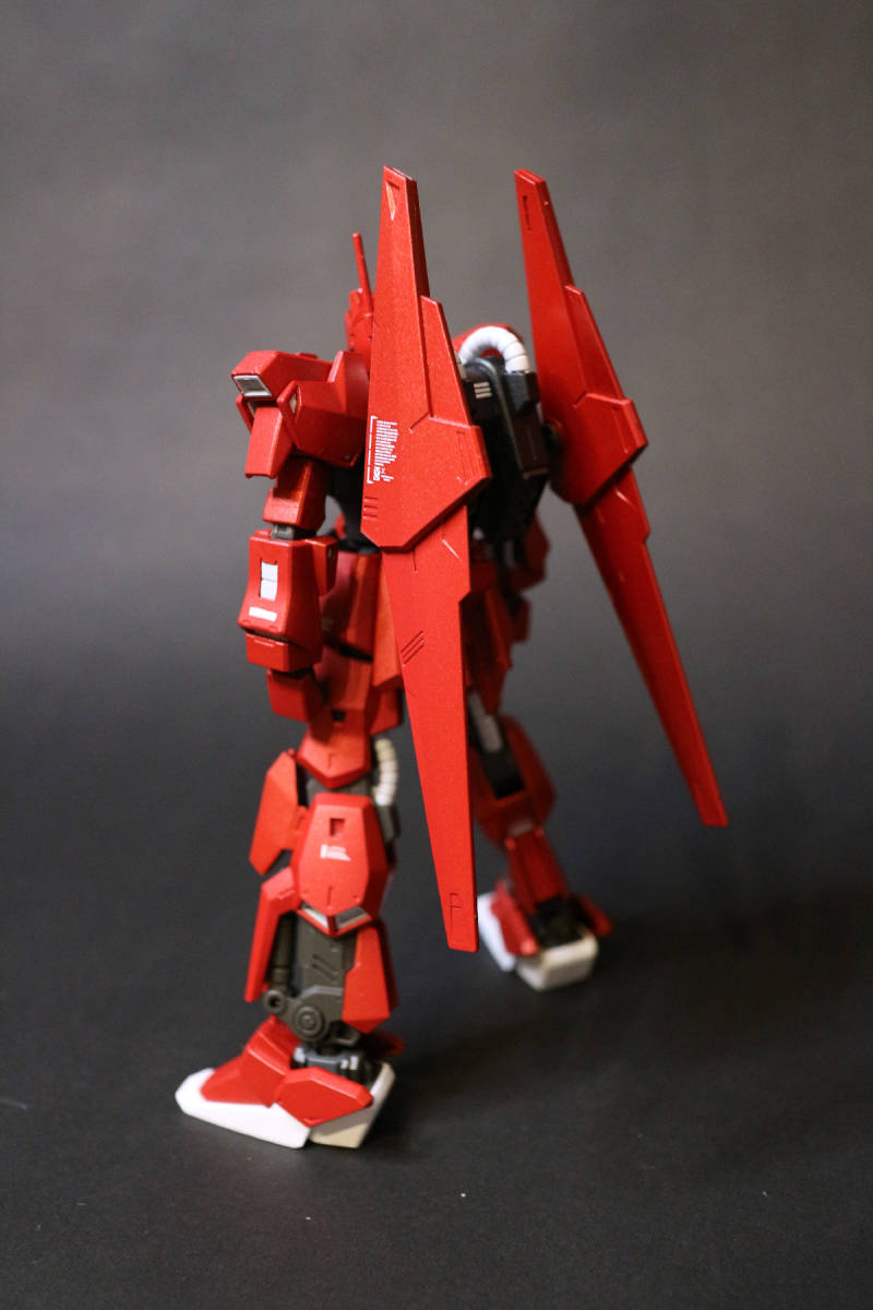 1/144 HGUC REVIVE 100 type ( red color ver) painting modified final product 