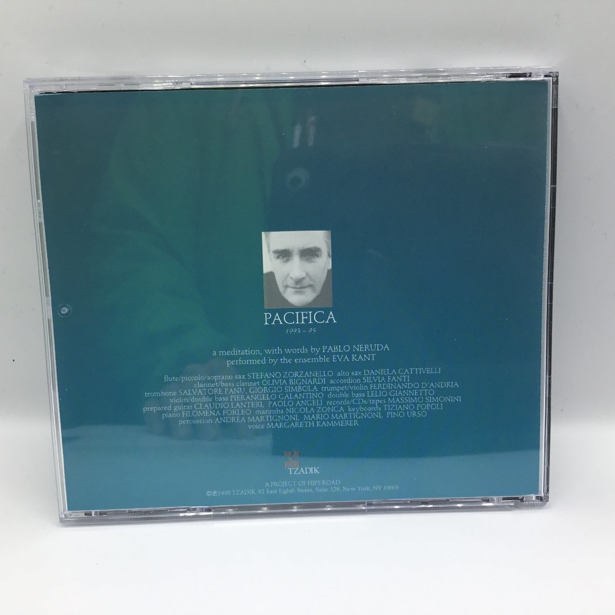 TZADIK ◇ Fred Frith / Pacifica (CD) TZ 7034　フレッド・フリス_画像3