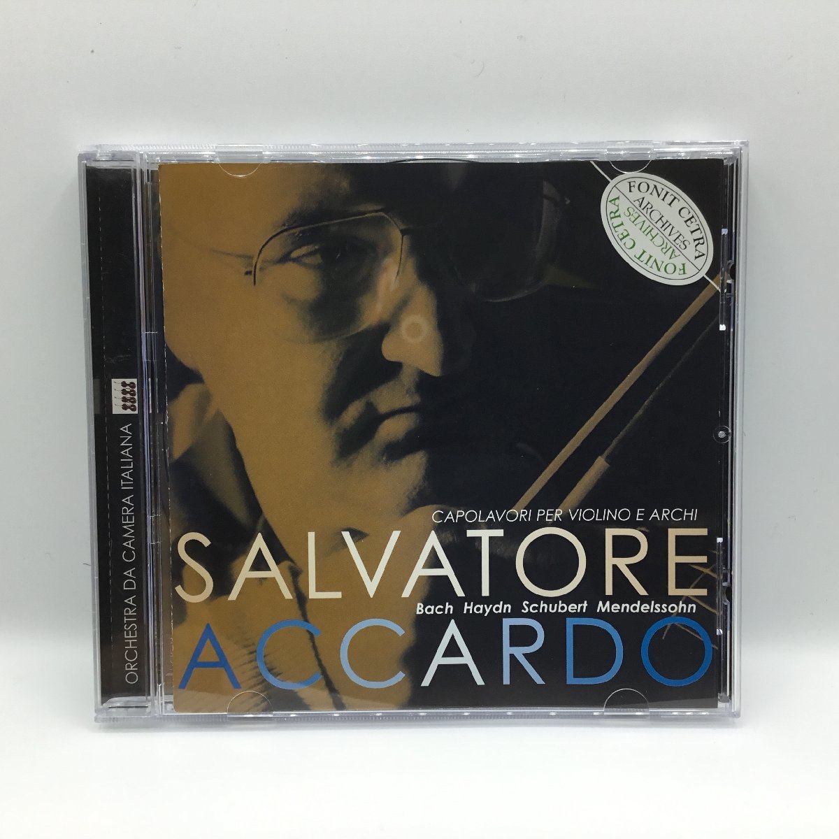 Salvatore Accardo / CAPOLAVORI PER VIOLINO E ARCHI (CD) 5051442-0647-2-8　サルヴァトーレ・アッカルド_画像1