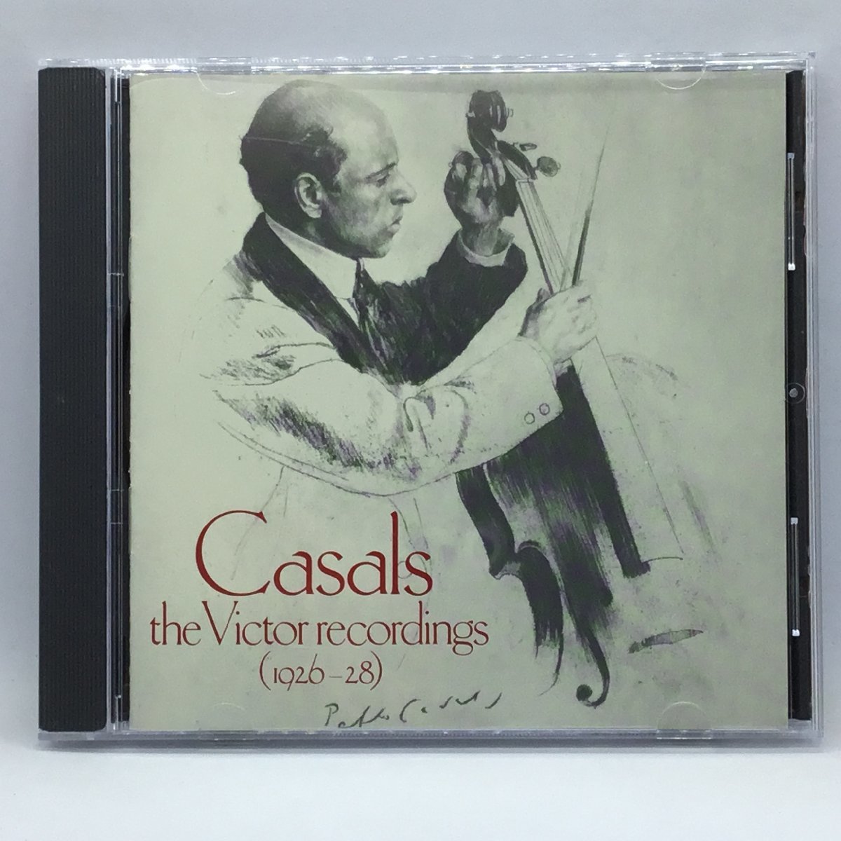 BIDDULPH ◇ CASALS THE VICTOR RECORDING (1926-28) (CD) BIDDULPH LAB 017 カザルス_画像1