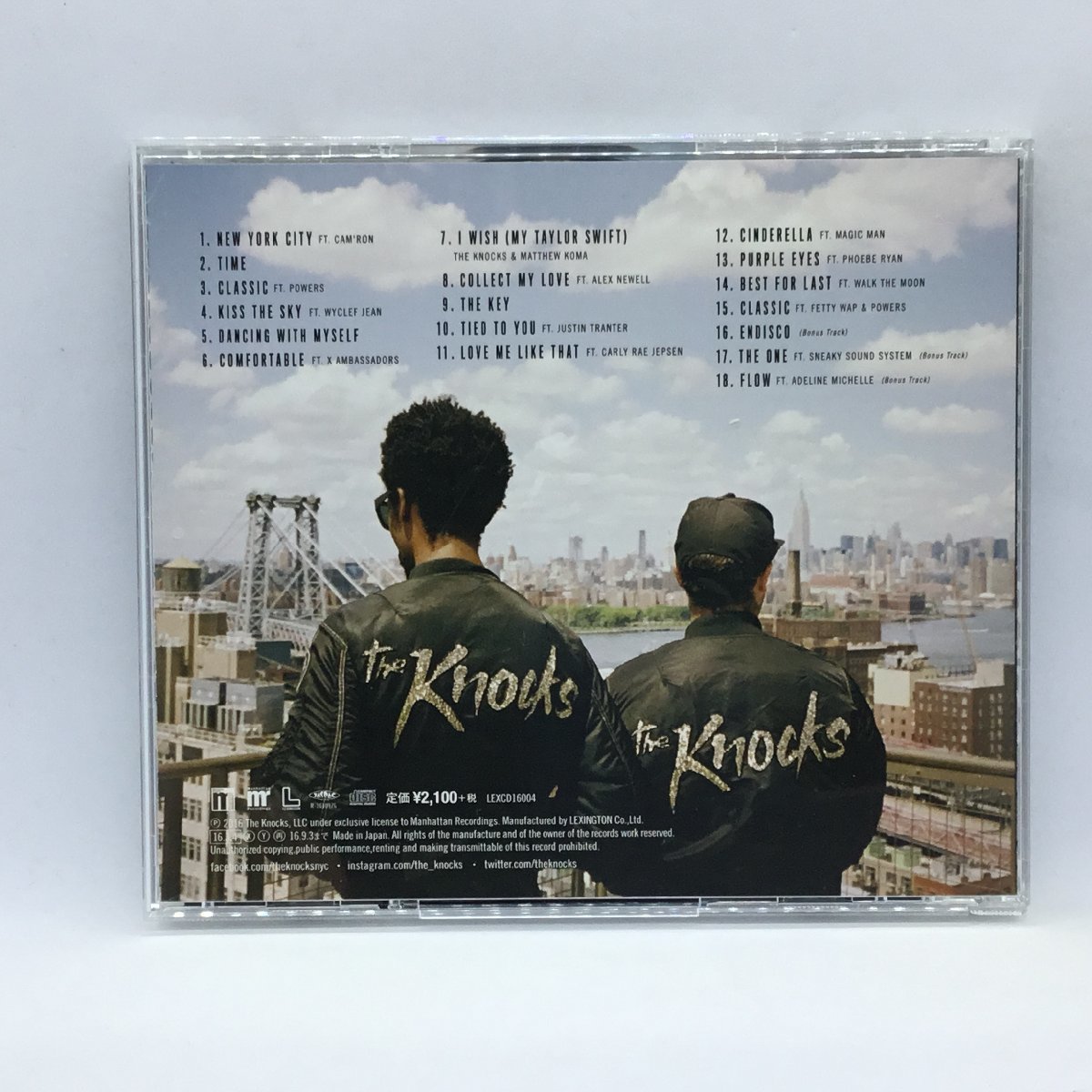 THE KNOCKS / 55 (CD) LEXCD16004　ザ・ノックス_画像2