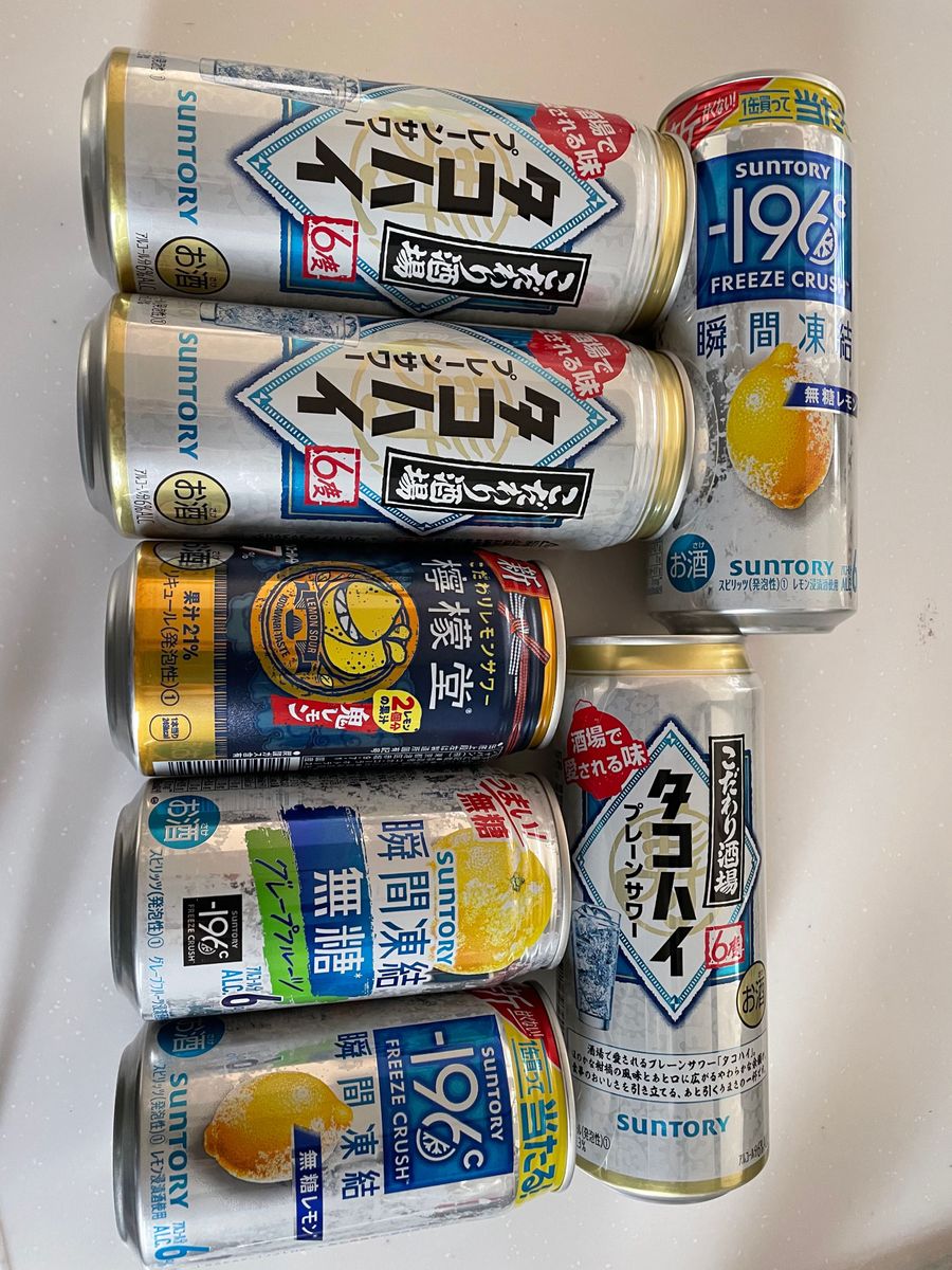 酎ハイこだわり酒場タコハイ檸檬堂瞬間凍結グレープフルーツレモンサワープレーン7本セットサントリー チューハイ