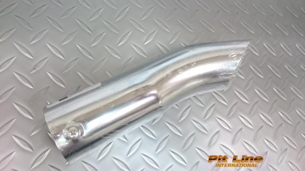  all-purpose muffler cutter chrome * downward 2 piece Chevrolet / Impala / bell air / Caprice / Cadillac / Lowrider / hot rod 