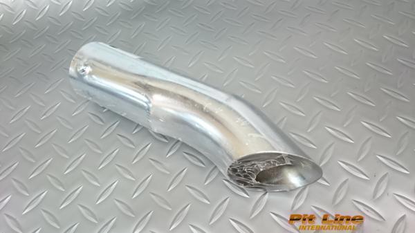  all-purpose muffler cutter chrome * downward 2 piece Chevrolet / Impala / bell air / Caprice / Cadillac / Lowrider / hot rod 