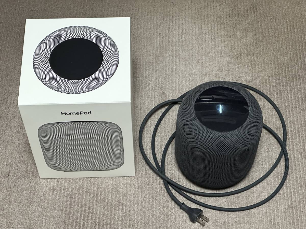 Apple HomePod 第１世代 スペースグレイ 【ジャンク】(スマート