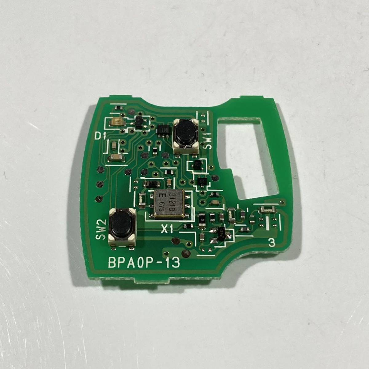送料込 ホンダ純正 JB5 JB7 ライフ JE1 ゼスト RF3 RF5 ステップワゴン BPA0P-13 N刻印 2ボタン スマートキー キーレス リモコン MTI642C_画像7
