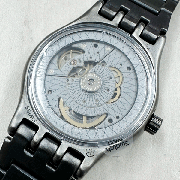 【未使用・展示処分品】　swatch/スウォッチ　腕時計　SISTEM51 IRONY　SISTEM BRUSHED　YIM400G　自動巻　42mm　スイス製_画像5
