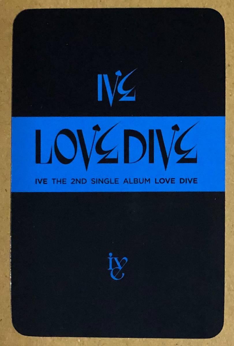 IVE イソ LEESEO LOVE DIVE soundwave ヨントン 特典 トレカ アルバム CD 韓国盤_画像2
