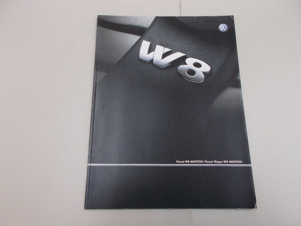 ＊カタログ　VW パサート W8／パサートワゴン W8　2002年5月_画像1