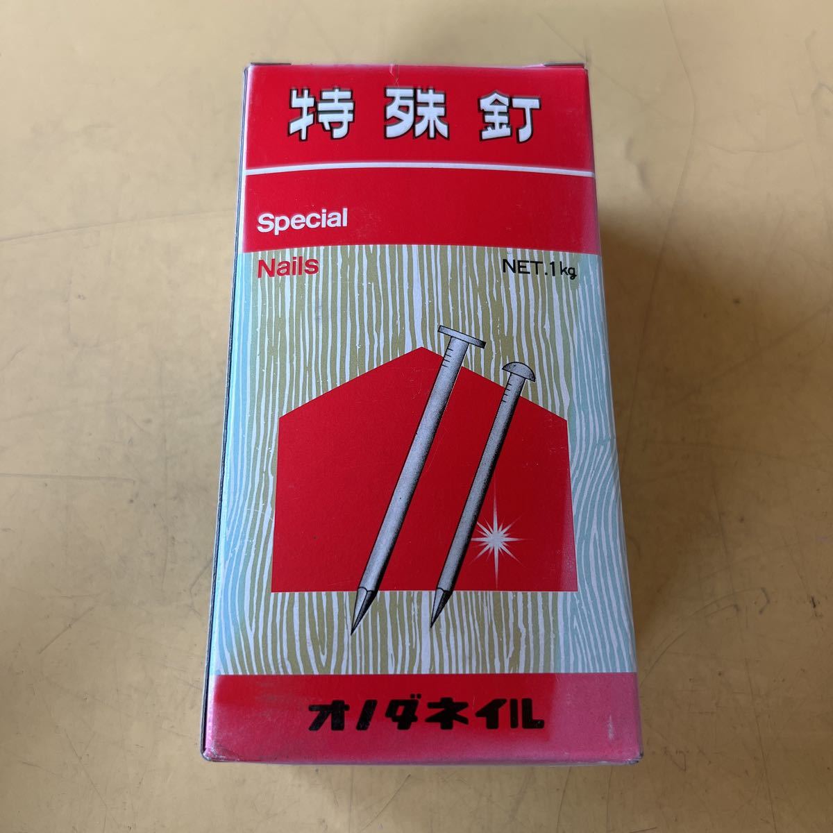 100円〜★未使用★サンキリン 特殊釘 スペシャルネイル ユニクロパネル 16×32 1kg オノダネイル クギ くぎ 工事用材料_画像4