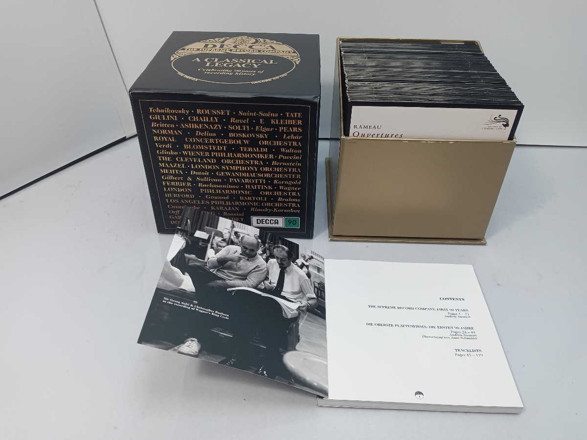 DECCA　デッカ　90 A CLASSICAL LEGACY　CD 55枚 BOX SET　クラッシックCD55枚入り　THE SUPREME RECORD CAMPANY　MADE IN ENGLAND _画像7