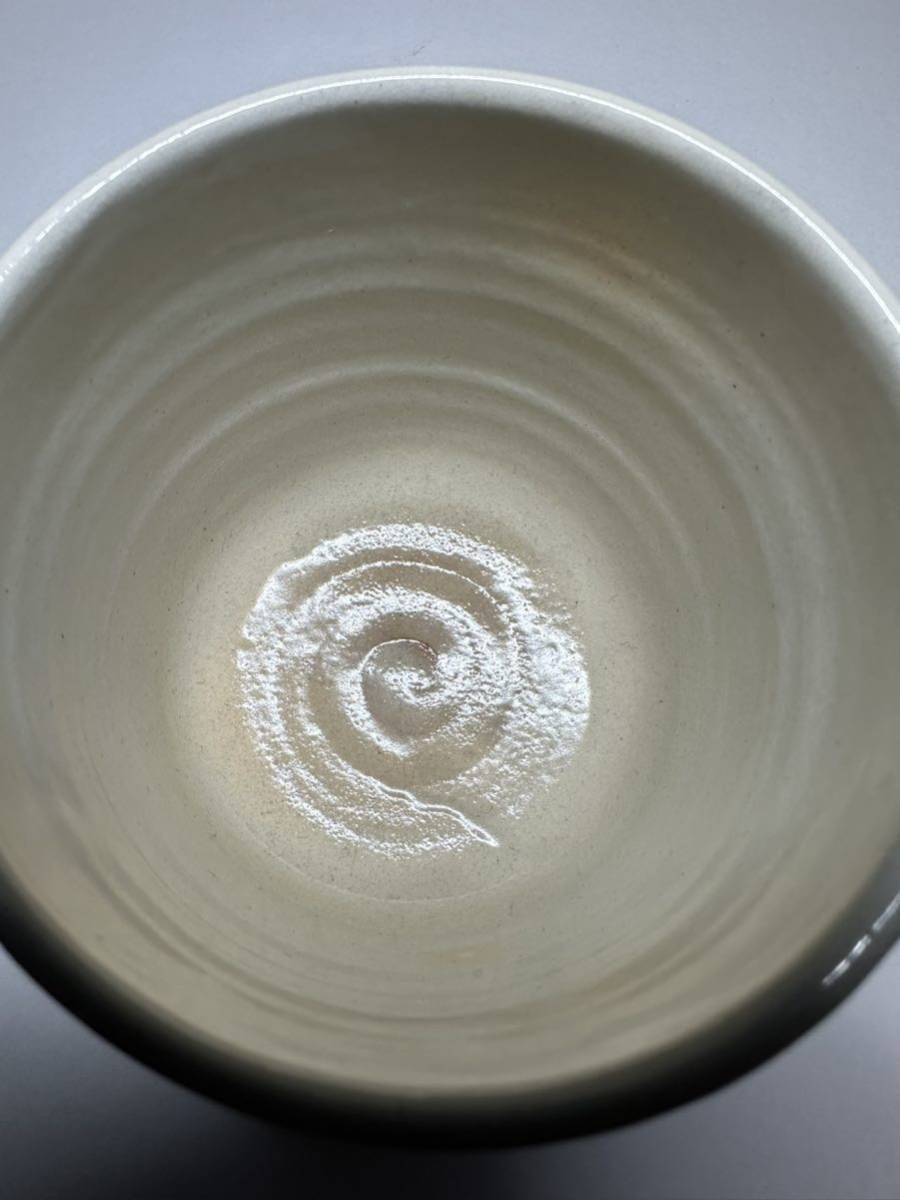  первый .. товар Kyoyaki тубус чашка чашка зеленый чай чайная посуда * Hiroshima отправка *