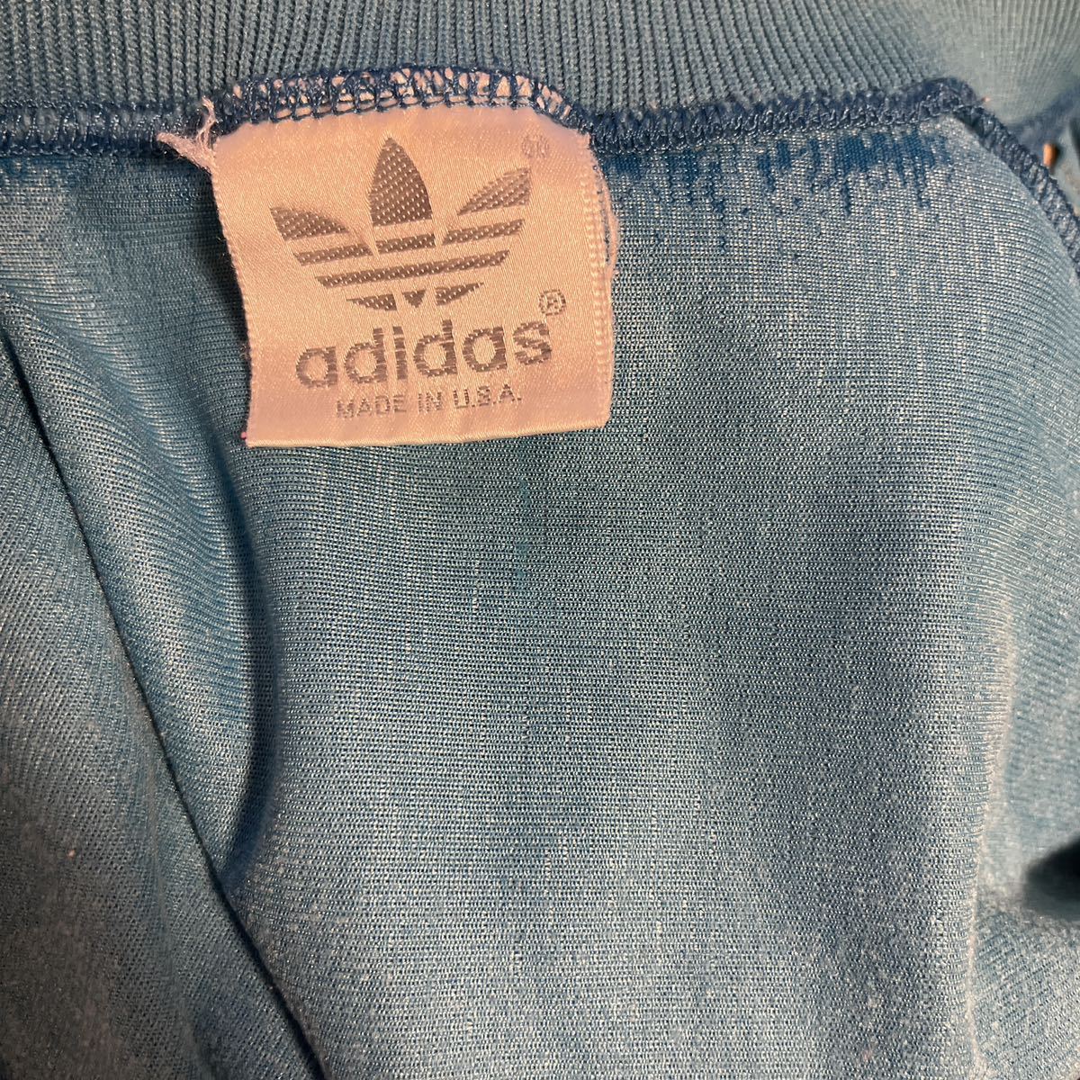 ◆希少◆USA製　80s〜90s adidas ヴィンテージ トラックジャケット サイズL_画像3