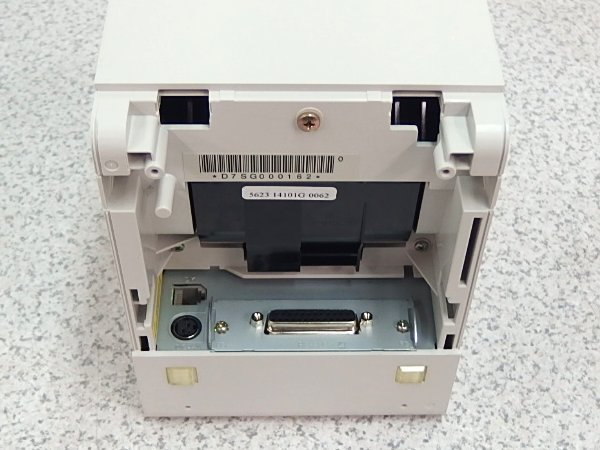 ■β 【美品】 EPSON/エプソン サーマルプリンタ TM-T90 141 M165A RS232C/DK 印字良好 印字良好 カッター付 80mm 元箱付き【0303-01】の画像5