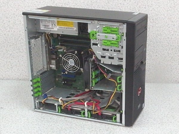 ■○ FuJitsu PRIMERGY TX1310 M1 E3-1226 V3 3.30GHz/メモリ 8GB/HDD 1TB×2/OS無し/DVD-ROM/BIOS起動確認済み_画像5