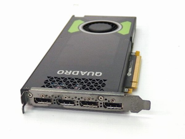 ■○ NVIDIA Quadro P4000 グラフィックボード 3D/CAD/VR DisplayPort 1.4コネクタ×4/8Kモニタ構成 映像出力確認_画像6