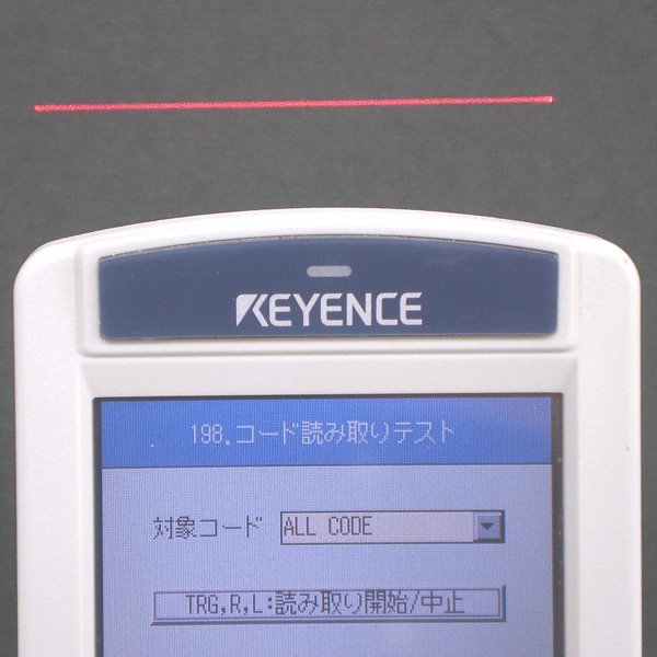 ☆10台入荷 キーエンス/KEYENCE 大画面無線バーコードハンディターミナル BT-3000W (No.6)_画像9