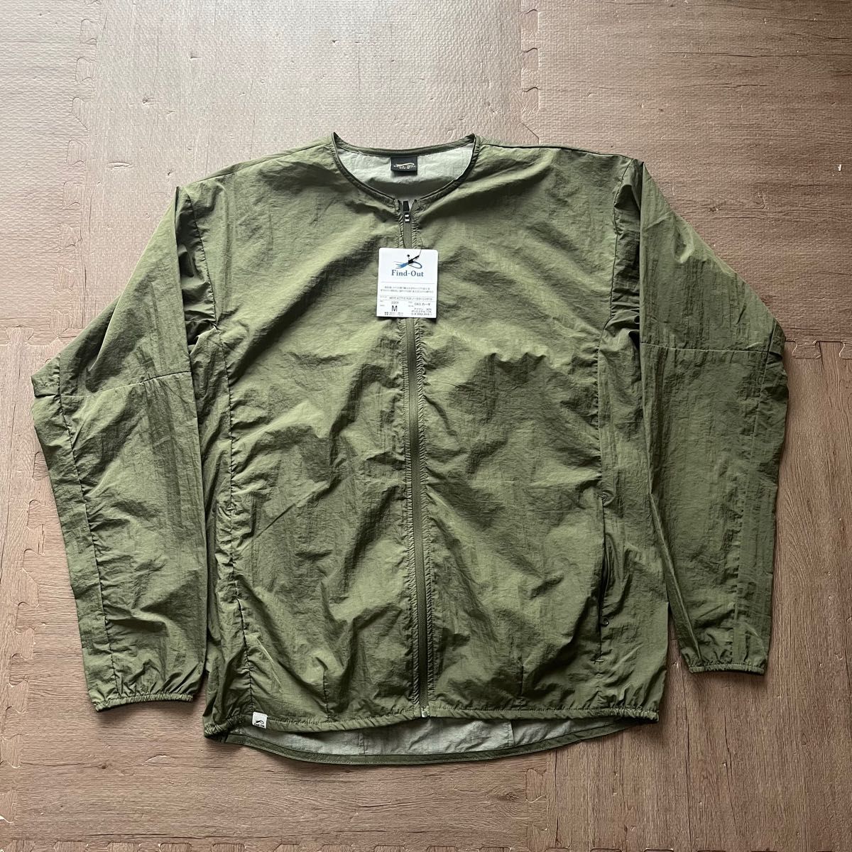 ワークマン MOVE ACTIVE RUN ノーカラージャケット Mサイズ 新品 ワークマン MOVE ACTIVE RUN ノーカラージャケット Mサイズ 新品