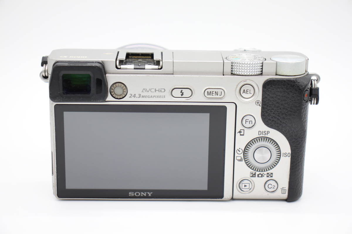 Y136 ソニー SONY α6000 ILCE-6000 + 単焦点レンズ E 16mm F2.8 SEL16F28 レンズセット_画像8